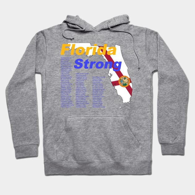 Florida Strong Hoodie by CreativePhil